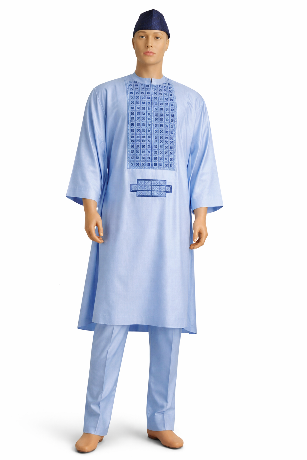 Blue Agbada