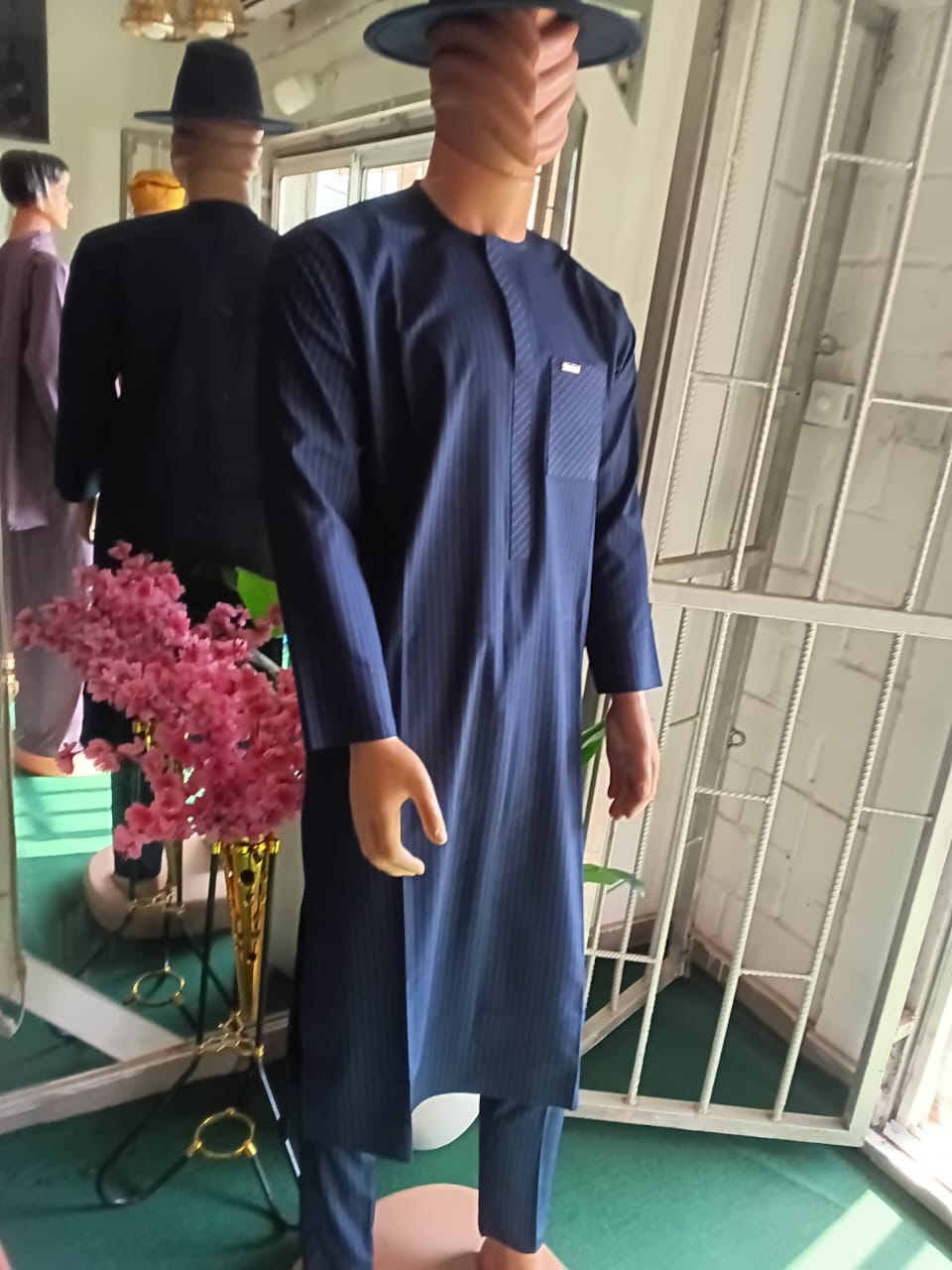 Blue Kaftan for sale
